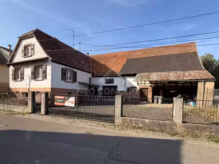 froeschwiller  maison avec dépendance à rénover !