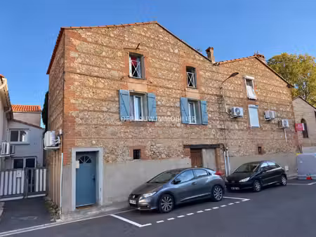 théza - maison en pierre t3 avec avec grand local et projet