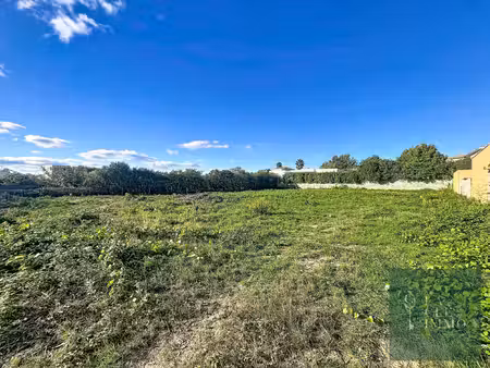 villeneuve-lès-béziers terrain constructible de 1 119 m2