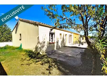 villa récente plain-pied 100m²  3 chambres  jardin  garage