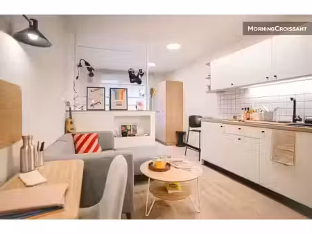 location meublée appartement 1 pièce 22 m² à velizy-villacoublay (78140)  1 130 €