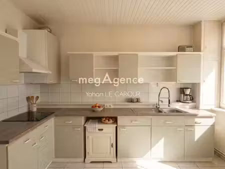 lorient centre-ville – t4 de 110 m² lumineux et rénové  3 chambres