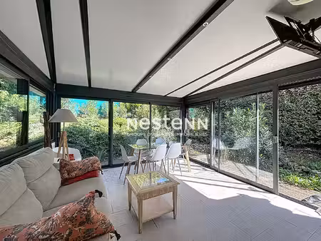 valbonne | appartement 2 pièces avec véranda et piscine - parking
