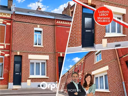 amiens saint-acheul – amiénoise 76 m² – 3 chambres – cour et terrasse