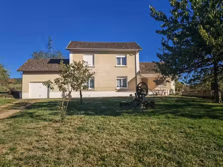 maison avec piscine chauffée - grange - terrain