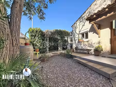 maison de plain-pied de 93 m² – jardin de 329 m²