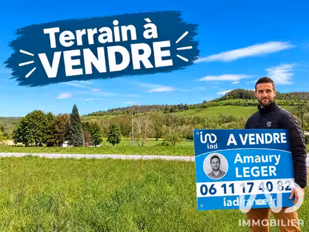vente terrain à bâtir 989 m²