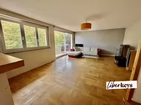 appartement 4 chambres balcon plein sud vue dégagée verdure  2 min panneau caen