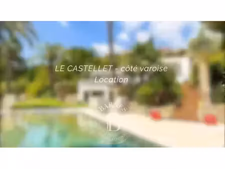 location maison piscine au castellet (83330) : à louer piscine / 350m² le castellet