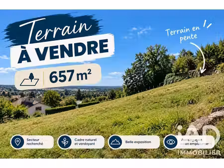vente terrain 657 m² à saint-sulpice (49320)  70 200 €