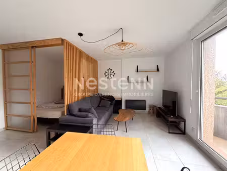 appartement meublé 2 pièces de 38 83 m² avec balcon et parking - toulouse ramonville