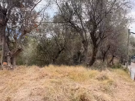 à vendre terrain de loisir à sainte-agnès