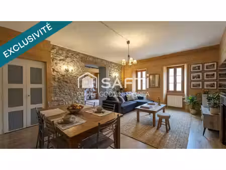 appartement familial de 130m2 dans le coeur du village d'abondance dans une maison traditi