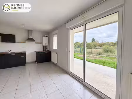 acigné - appartement t3 en rez-de-jardin