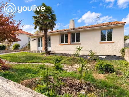 coëx – maison de plain-pied de 124 m² – 5 pièces – terrain de 746 m²