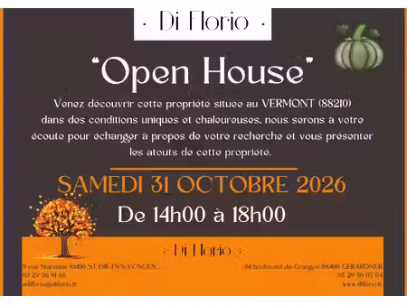 le vermont - ferme de 1760 : portes ouvertes le samedi 31 oc