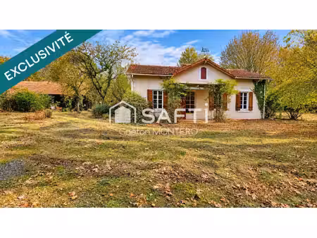 à vendre  maison traditionnelle à pissos – calme et nature sur une propriété d’environ 15 