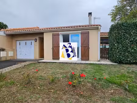 soyaux  maison t4  garage  jardin