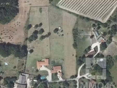 grand terrain de 3079m² à 20 minutes cahors ouest