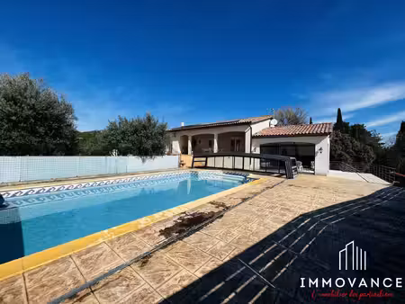 villa de plain pied avec sous sol de plus de 100m²!