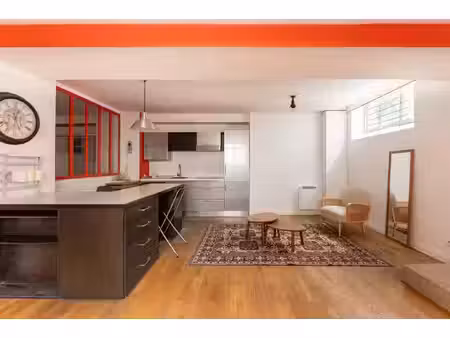appartement dans un ancien atelier d'artiste