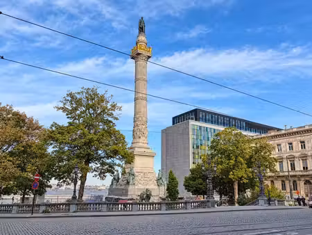 rue royale – élégant rez commercial avec terrasse
