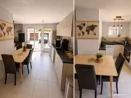 t2 meublé de 68 m² avec garage – polliat