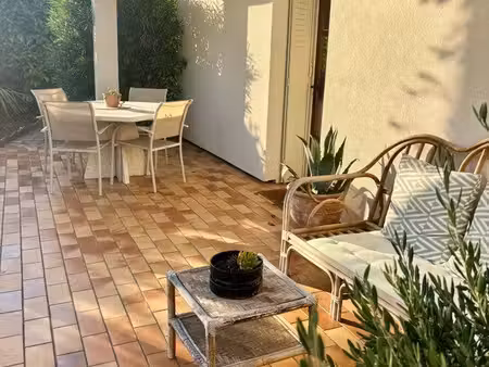 appartement 2 chambres avec jardin au calme