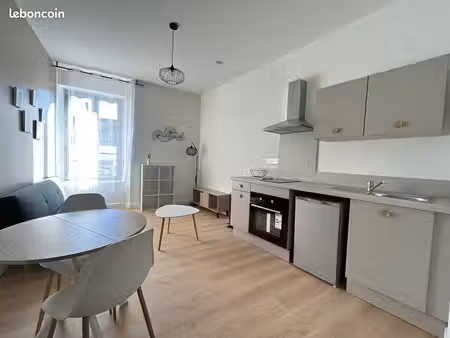 appartement meublé 31m2 - st vallier