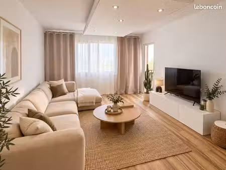 appartement 3 pièces 63 m²