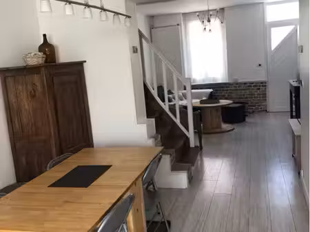 à louer – charmante maison meublée 3 chambres avec terrasse – amiens