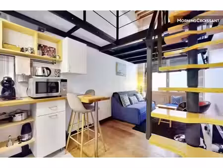 location meublée loft 2 pièces 34 m² à lyon 1er (69001)  1 100 €