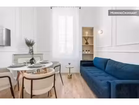 location meublée appartement 2 pièces 31 m² à cannes (06400)  1 258 €