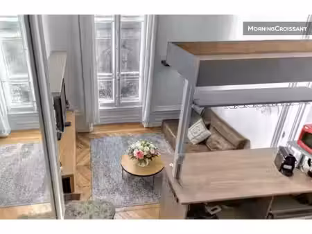 location meublée appartement 1 pièce 20 m² à lyon 1er (69001)  1 363 €