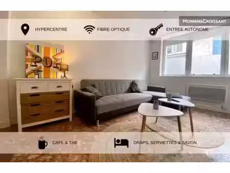 location meublée appartement 2 pièces 40 m² à nevers (58000)  1 300 €