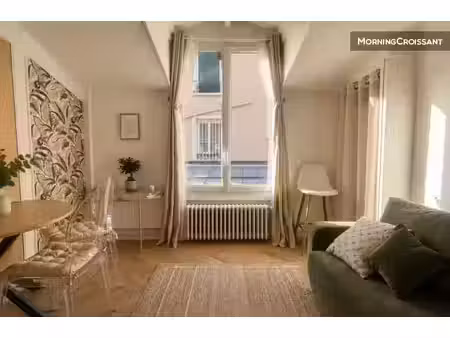 location meublée appartement 2 pièces 35 m² à asnieres-sur-seine (92600)  1 490 €
