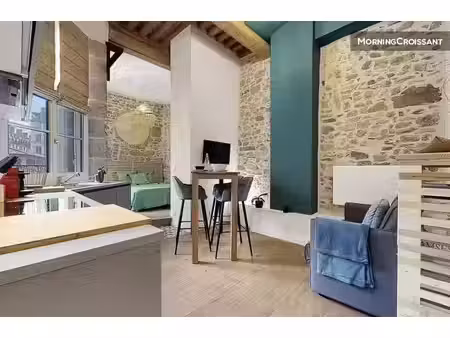 location meublée appartement 1 pièce 30 m² à lyon 1er (69001)  1 575 €
