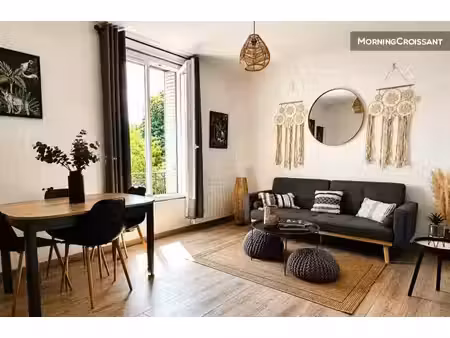 location meublée appartement 3 pièces 50 m² à groslay (95410)  1 550 €