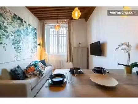 location meublée appartement 1 pièce 25 m² à lyon 1er (69001)  1 440 €