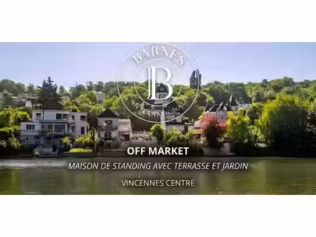 maison avec jardin et terrasse vincennes (94)