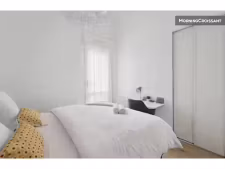 location meublée appartement 2 pièces 44 m² à asnieres-sur-seine (92600)  2 623 €
