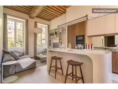 location meublée appartement 3 pièces 68 m² à lyon 1er (69001)  2 320 €