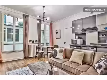 location meublée appartement 2 pièces 30 m² à paris 9ème (75009)  2 048 €