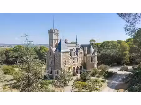 vente demeure d'exception piscine à quarante (34310) : à vendre piscine / 573m² quarante