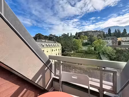location meublée appartement 1 pièce 21 m² à aix-les-bains (73100)  590 €