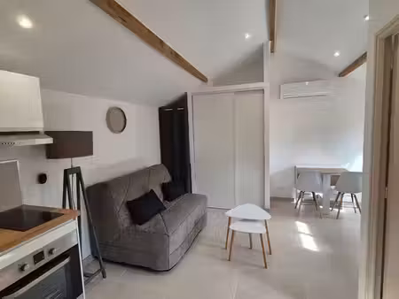 studio meublé indépendant neuf avec clim et extérieur