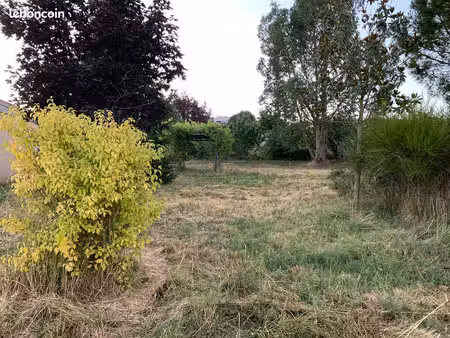 750 m² tout constructible  viabilisé  arboré