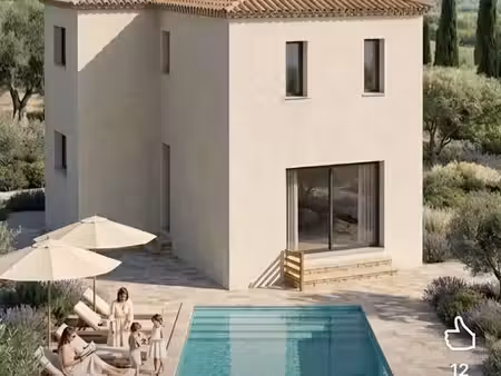 le puy-sainte-réparade – votre maison provençale sur 900 m² de terrain – permis accepté – 