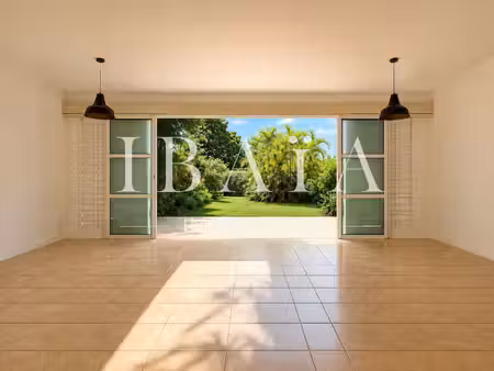 petit-bourg - résidence de tabanon - t3 en duplex avec jardi