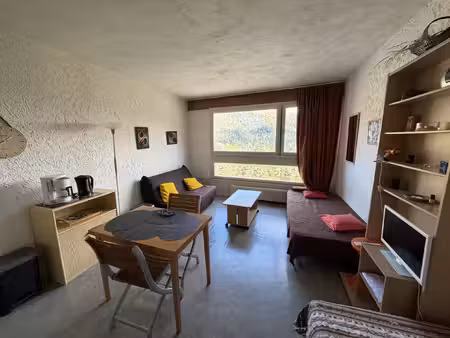 a vendre studio 4 personne au coeur de la station du lioran